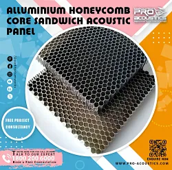 Aluminium Honeycomb Core Sandwich Acoustic Panel