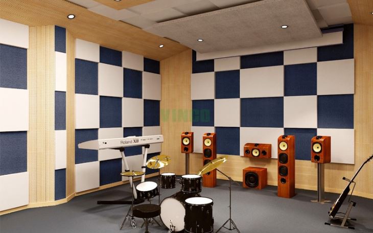 Colorful Good Quality Polyester Fiber Acoustic Panel