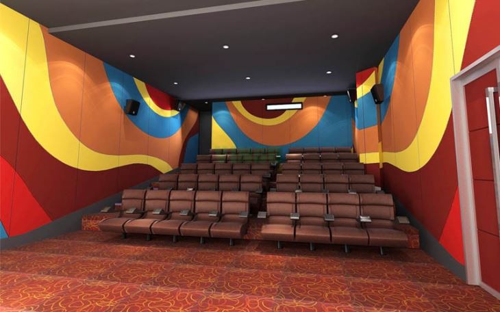 Colorful Good Quality Polyester Fiber Acoustic Panel