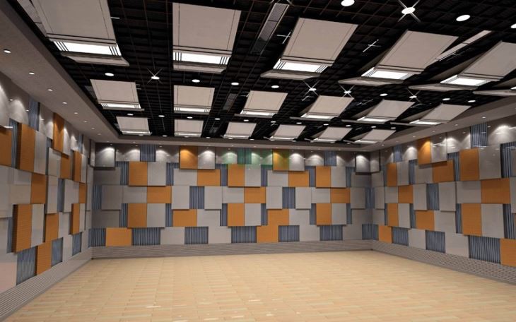 Colorful Good Quality Polyester Fiber Acoustic Panel