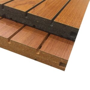 Decorative Wooden Grooved Acoustic Panels
