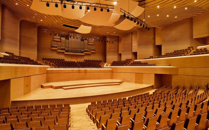 Decorative Wooden Grooved Acoustic Panels