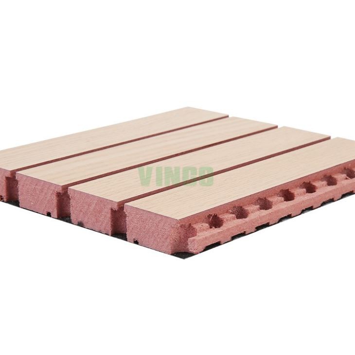 Eco-friendly Grooved Acoustic Panel