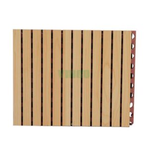 Eco-friendly Grooved Acoustic Panel