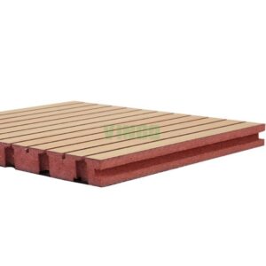 Eco-friendly Grooved Acoustic Panel