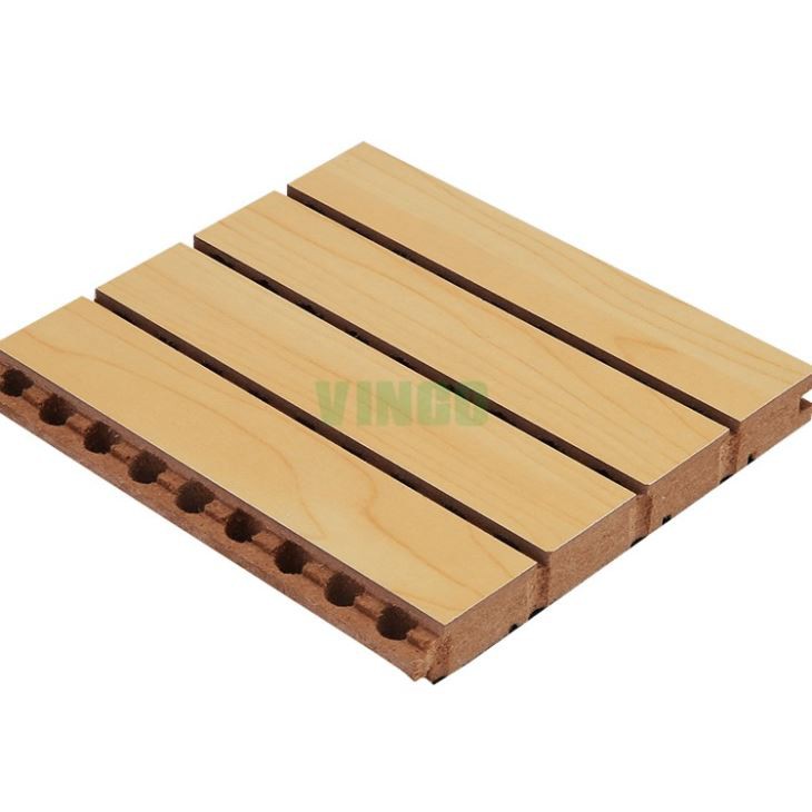 Eco-friendly Grooved Acoustic Panel