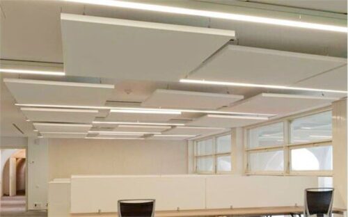 Fiberglass Ceiling Panels For Sound Absorbing