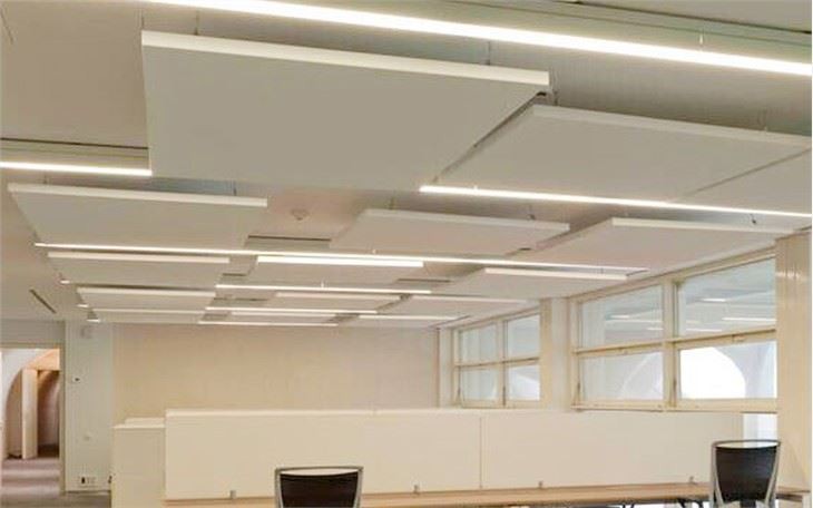Fiberglass Ceiling Panels For Sound Absorbing