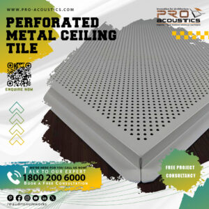 Exposed Grid Metal Ceiling Tile
