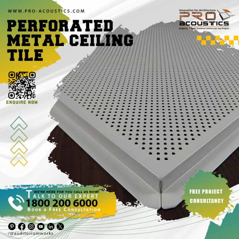 Exposed Grid Metal Ceiling Tile
