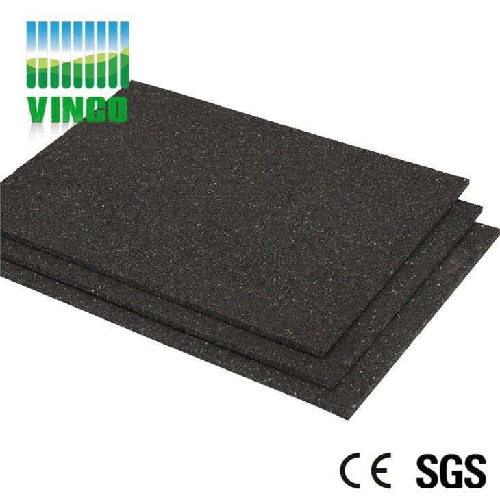 Gym Rubber Flooring Sound Insulation Under Floorboards