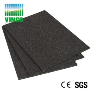 Gym Rubber Flooring Sound Insulation Under Floorboards