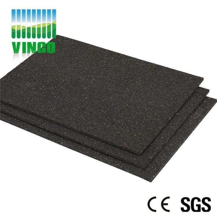 Gym Rubber Flooring Sound Insulation Under Floorboards