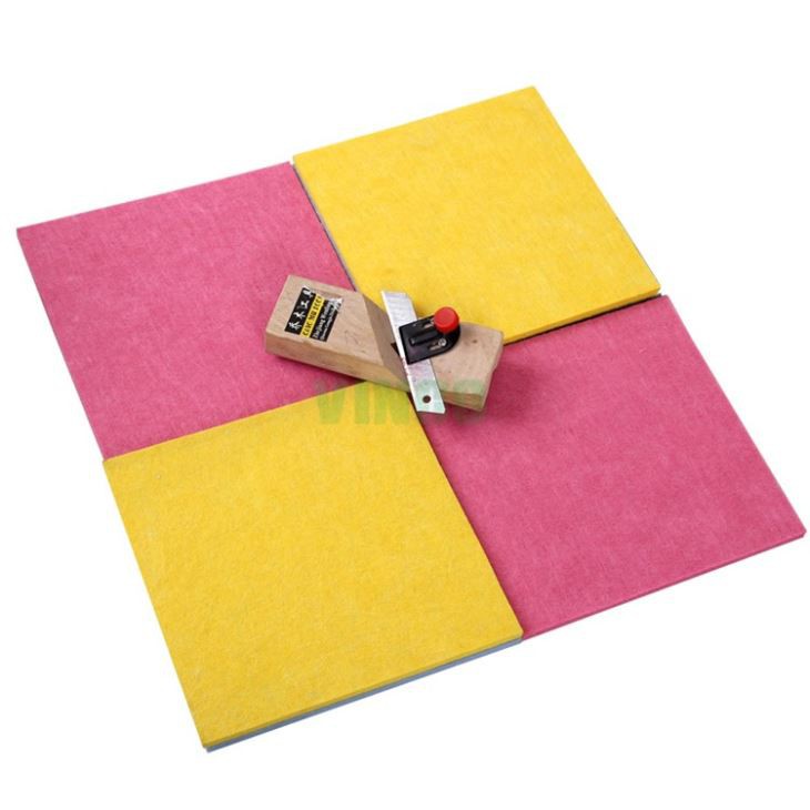 High Quality Eco-friendly Polyester Fiber Acoustic Panel