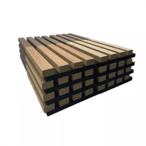 High Quality MDF Pet Acoustic Panel Wood Slat Acoustic Panel