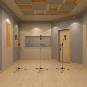 High Sound Absorption Acoustic Diffuser