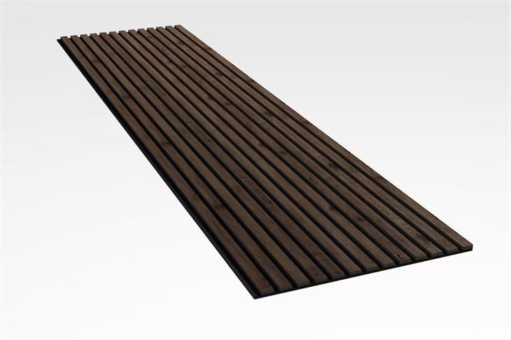 Wooden Slat Acoustic Panels Hotel Living Room