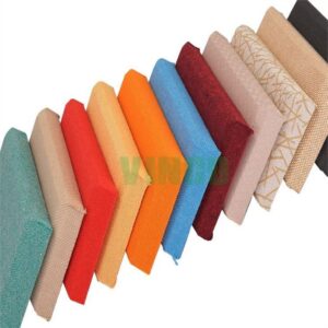Vinco Office Soft Board Decorations Fiberglass Wall Panels With Fabric