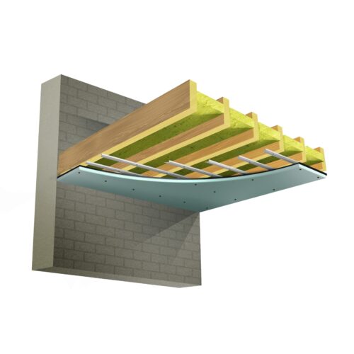 Ceiling System 2 Timber Joist Soundproof Kit