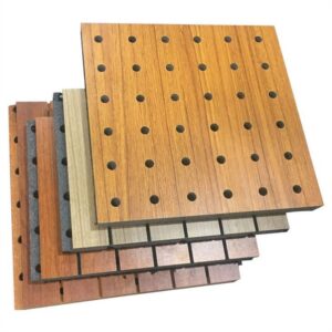 Perforated Acoustic Wooden Panel For Room