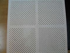 Perforated Wooden Grooved Acoustic Panel For Musid Halls, Home Theater, Office