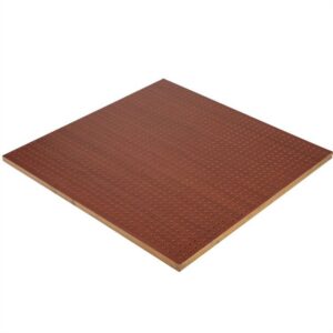 Perforated Wooden Grooved Acoustic Panel For Musid Halls, Home Theater, Office