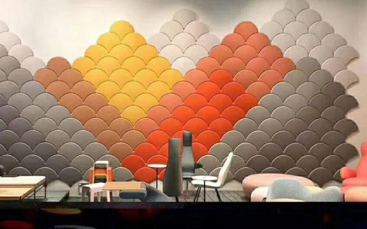 Polyester Acoustic Wall Panel In Soundproofing Materials