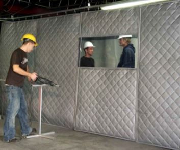 PVC Sound Barriers Noise Absorbing Fence Acoustic Fence Noise Barrier