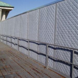 PVC Sound Barriers Noise Absorbing Fence Acoustic Fence Noise Barrier