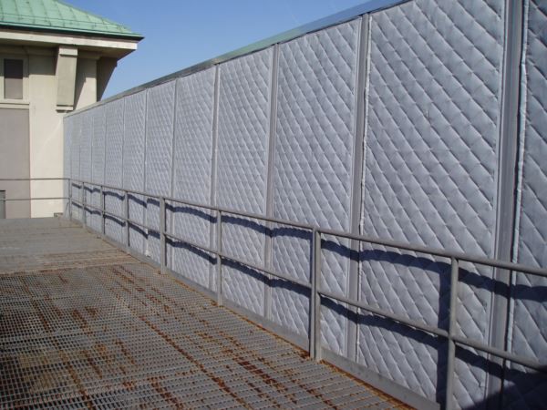 PVC Sound Barriers Noise Absorbing Fence Acoustic Fence Noise Barrier
