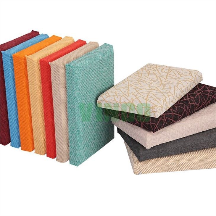 Sound Absorbing Boards For Wall Cinema Acoustic Fabric Walls