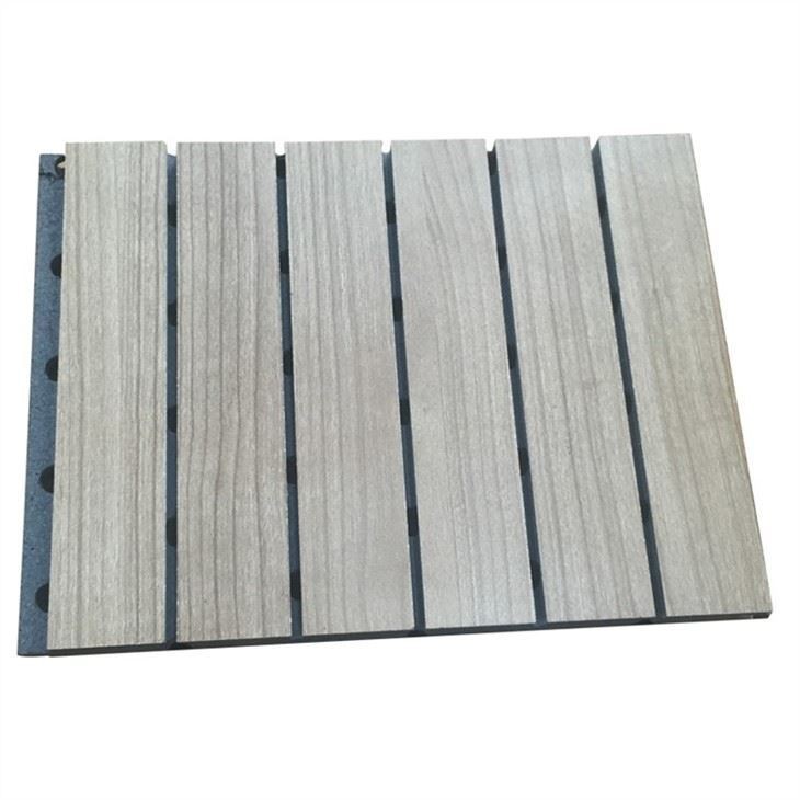 Sound Absorption Grooved Acoustic Board
