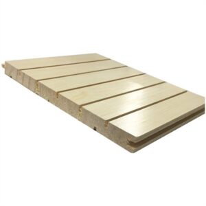 Sound Absorption Natural Grooved Acoustic Panel