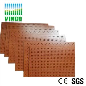 Soundproof Acoustical Perforated Wooden Board