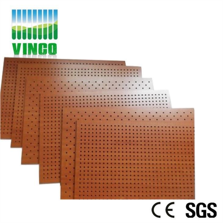 Soundproof Acoustical Perforated Wooden Board