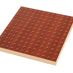 Soundproof Wooden Perforated Acoustic Panel