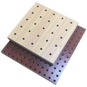 Soundproof Wooden Perforated Acoustic Panel