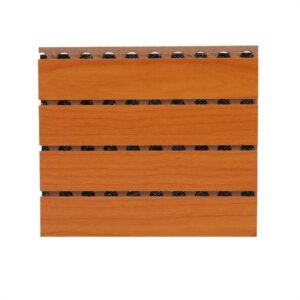 Wooden Agrooved Acoustic Perforated Panel