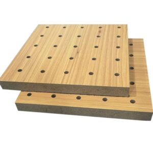 Wooden Grooved Acoustic Panels For Studio