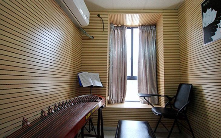 Wooden Grooved Acoustic Panels For Studio